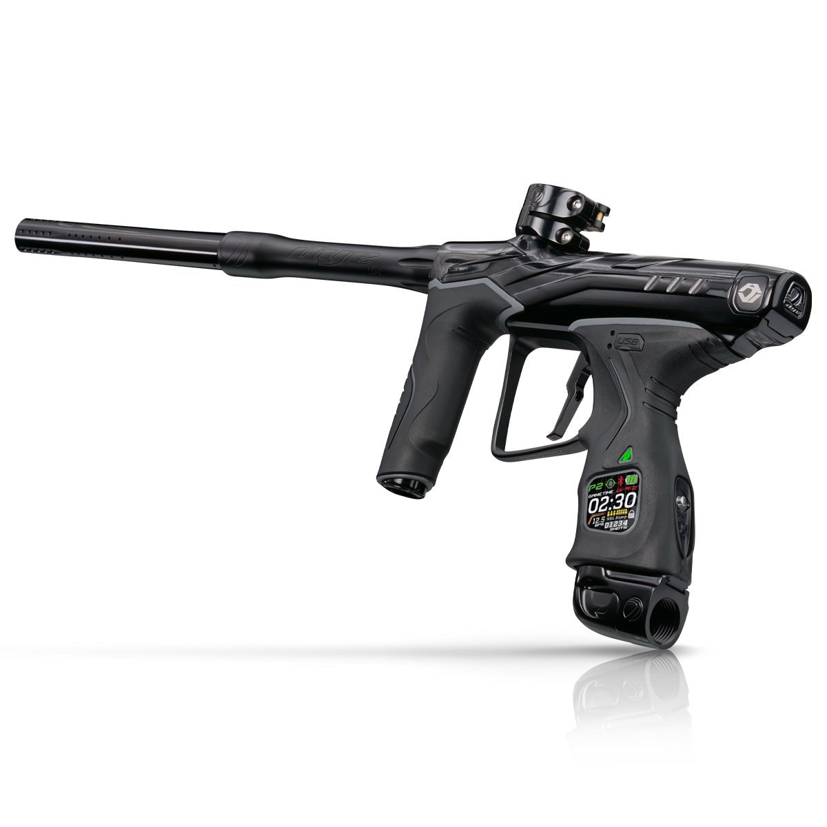 Dye DLS Paintball Gun- Darkness Black/Polished Black, image size:1200x1200