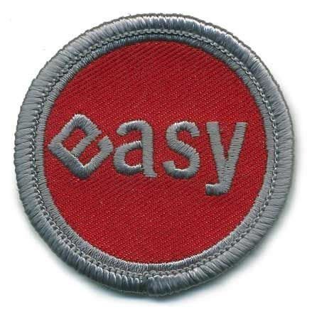 Easy Button Patch - New Breed Paintball & Airsoft - Easy Button Patch - New Breed Paintball & Airsoft