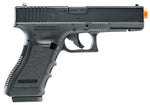 Elite Force Glock 17 Gen 3 CO2 Half Blowback - Black Angled Right Side - New Breed Paintball & Airsoft