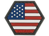 Hex Patch - American Flag - New Breed Paintball & Airsoft - Hex Patch - American Flag - Evike