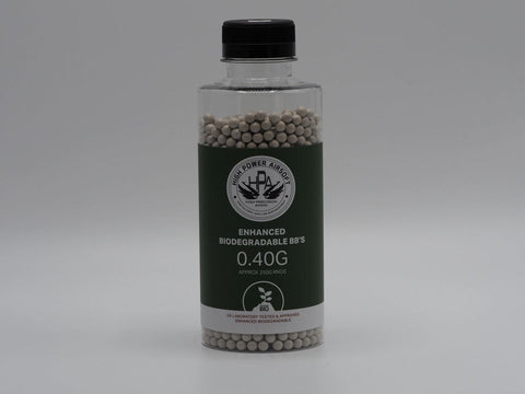 HPA 0.40g Bio Airsoft BBs - 1500rds - New Breed Paintball & Airsoft - HPA 0.40g Bio Airsoft BBs - 1500rds - HighPowerAirsoft