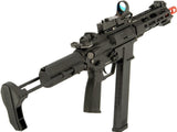 KWA Full Metal QRF MOD.2 - 2.5+ AEG - Black - New Breed Paintball & Airsoft - KWA Full Metal QRF MOD.2 - 2.5+ AEG - Black - KWA