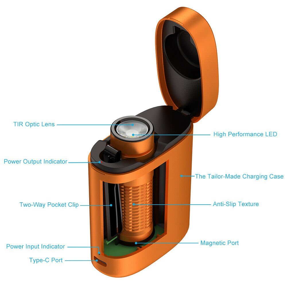 olight baton 3 premium edition flashlight Olight Baton 3 Flashlight - Premium Edition w/charging case
