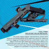 Shocker AMP - Dust Blue/Black - Paintball Gun - New Breed Paintball & Airsoft - Shocker AMP - Dust Blue/Black - Paintball Gun - Shocker