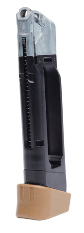 Umarex Glock G19X CO2 Airsoft Magazine - Coyote Tan Left Side - New Breed Paintball & Airsoft - $39.99