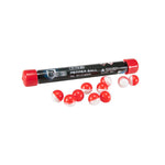 T4E 10 Ct - .50 Cal Pepper Ball Rounds - Red/White Closed Tube w/a few spread around- New Breed Paintball & Airsoft - $19.99