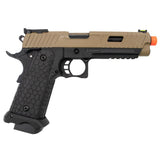 Valken HICAPA 5.1 CO2 Blowback Airsoft Pistol - Tan/Black - New Breed Paintball & Airsoft - Valken HICAPA 5.1 CO2 Blowback Airsoft Pistol - Tan/Black - Valken