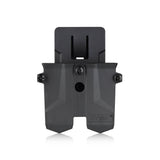 Cytac Universal Double Mag Pouch with Belt Clip Attachment – Adjustable Pistol Magazine Carrier