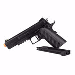 Elite Force M1911 Polymer Co2 Blow Back Airsoft Pistol - New Breed Paintball and Airsoft - Elite Force 1911 Polymer Mag Out - Side View - Elite Force