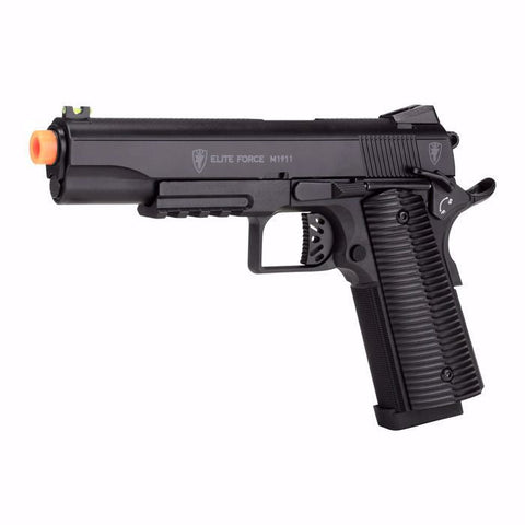 Elite Force M1911 Polymer Co2 Blow Back Airsoft Pistol - New Breed Paintball and Airsoft - Elite Force 1911 Polymer Safety - Angled Side View - Elite Force