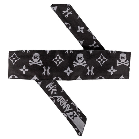 HK Army Headwrap - Monogram Black/Grey - New Breed Paintball and Airsoft - HK Army Headwrap - Monogram Black/Grey - HK Army