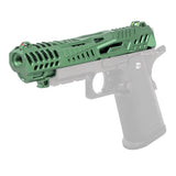 Hostile AWS RIFT Split Slide for Hi - Capa 5.1 – Tokyo Marui Compatible - New Breed Paintball and Airsoft - Hostile AWS RIFT Split Slide for Hi - Capa 5.1 – Tokyo Marui Compatible - HK Army