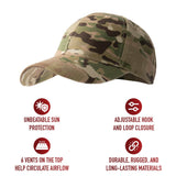 Rothco Supreme Camo Low Profile Cap - New Breed Paintball and Airsoft - Rothco Supreme Camo Low Profile Cap - Rothco
