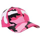 Rothco Supreme Camo Low Profile Cap - New Breed Paintball and Airsoft - Pink camo - Rothco