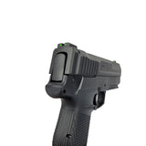 T4E IMPAX P68 Paintball Marker – .68 Cal CO₂ - Powered Less - Lethal & Training Pistol - New Breed Paintball and Airsoft - T4E Impax Paintball gun back for the gun looking forward - Umarex