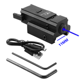 Tactical USB - C Rechargeable Pistol Rail Laser – Fits 20 mm Picatinny Rails – Adjustable Windage/Elevation - New Breed Paintball and Airsoft - Tactical USB - C Rechargeable Pistol Rail Laser – Fits 20 mm Picatinny Rails – Adjustable Windage/Elevation - New Breed Paintball & Airsoft