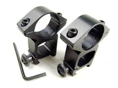 1 inch Scope Rings - Black - New Breed Paintball & Airsoft - 1 inch Scope Rings - Black - New Breed Paintball & Airsoft