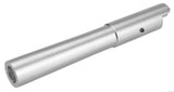 5KU Aluminum Fixed Outer Barrel for Tokyo Marui 5.1 Hi-Capa Pistols - Silver - New Breed Paintball & Airsoft $27.99