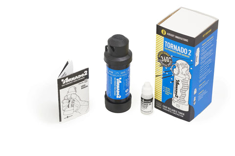 Tornado 2 Timer Frag Grenade - Black