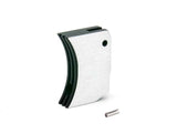 AIP Aluminum Trigger (Type G) for Marui Hi-capa (Silver & Black/Long) - Front - New Breed Paintball & Airsoft - $19.99