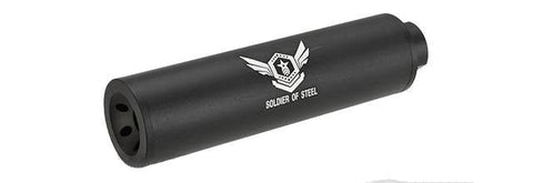 Angel Custom Mock Suppressor for Airsoft - Solder Of Steel - 14mm CCW - New Breed Paintball & Airsoft - Angel Custom Mock Suppressor for Airsoft - Solder Of Steel - 14mm CCW - Angel Customs