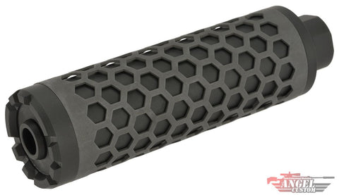 Angel Customs Hive "Power Up" Suppressor 14mm Neg - Black