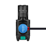 Baldr Pro R Rechargeable Tactical Light with Green Laser - Black