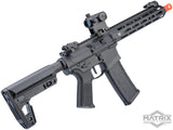 Calico Jack SBR Polymer M4 Airsoft AEG Rifle - M-LOK Handguard & MOSFET - Black