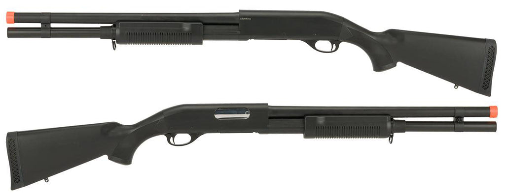 CYMA Standard M870 3-Round Burst Multi-Shot Shell Loading Airsoft ...