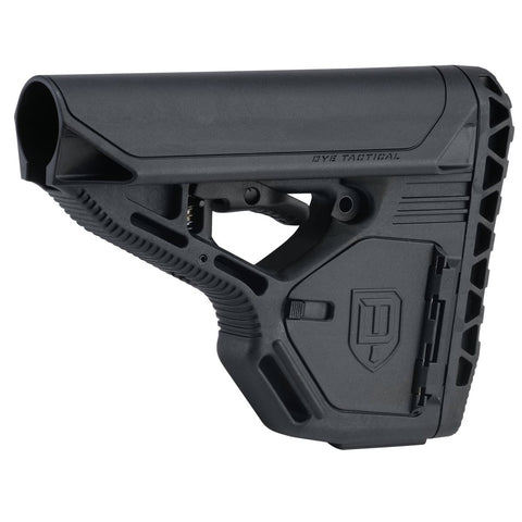 DAM Stock - Standard with Storage - Black - New Breed Paintball & Airsoft - DAM Stock - Standard with Storage - Black - New Breed Paintball & Airsoft - Dye