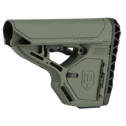 DAM Stock - Standard with Storage - Olive Drab - New Breed Paintball & Airsoft - DAM Stock - Standard with Storage - Olive Drab - New Breed Paintball & Airsoft - Dye