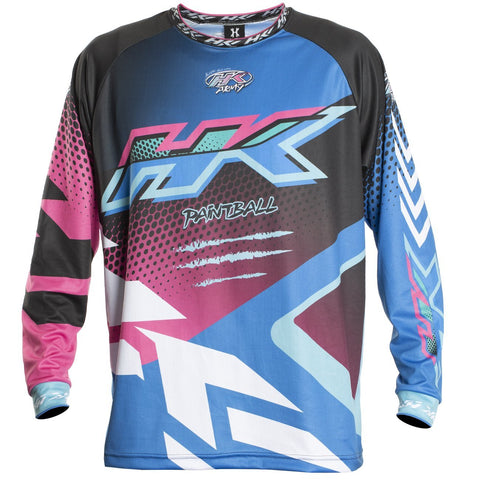 Edge - Blue/Pink - Retro Jersey - New Breed Paintball & Airsoft - Edge - Blue/Pink - Retro Jersey - New Breed Paintball & Airsoft - HK Army
