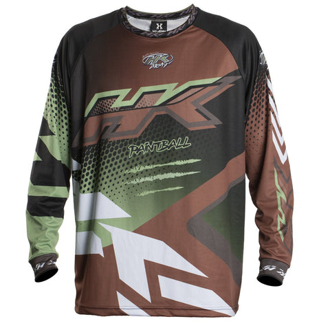 Edge - Brown/Olive - Retro Jersey - New Breed Paintball & Airsoft - Edge - Brown/Olive - Retro Jersey - New Breed Paintball & Airsoft - HK Army