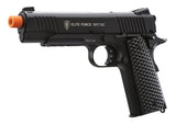 Elite Force Full Metal 1911 Tac - Black / Black - New Breed Paintball & Airsoft - Elite Force Full Metal 1911 Tac - Black / Black - Umarex