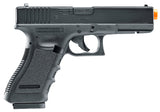 Elite Force Glock 17 Gen 3 CO2 Half Blowback - Black Angled Right Side - New Breed Paintball & Airsoft