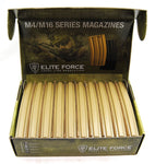 Elite Force M4/M16 Mid-Cap Magazine - 10 Pack - Dark Earth Brown (DEB) - New Breed Paintball & Airsoft - Elite Force M4/M16 Mid-Cap Magazine - 10 Pack - Dark Earth Brown (DEB) - Umarex