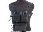 EmersonGear Mini Voyage Modular Chest Rig and Placard - Black - New Breed Paintball & Airsoft - EmersonGear Mini Voyage Modular Chest Rig and Placard - Black - EmersonGear