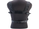 EmersonGear Mini Voyage Modular Chest Rig and Placard - Black - New Breed Paintball & Airsoft - EmersonGear Mini Voyage Modular Chest Rig and Placard - Black - EmersonGear