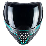 Empire EVS Paintball Mask - Black / Aqua - New Breed Paintball & Airsoft - Empire EVS Paintball Mask - Black / Aqua - Empire