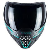 Empire EVS Paintball Mask - Black / Aqua - New Breed Paintball & Airsoft - Empire EVS Paintball Mask - Black / Aqua - Empire