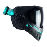 Empire EVS Paintball Mask - Black / Aqua - New Breed Paintball & Airsoft - Empire EVS Paintball Mask - Black / Aqua - Empire