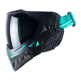 Empire EVS Paintball Mask - Black / Aqua - New Breed Paintball & Airsoft - Empire EVS Paintball Mask - Black / Aqua - Empire