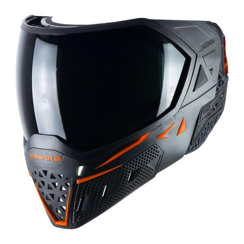 Empire EVS Paintball Mask - Black / Orange - New Breed Paintball & Airsoft - Empire EVS Paintball Mask - Black / Orange - Empire