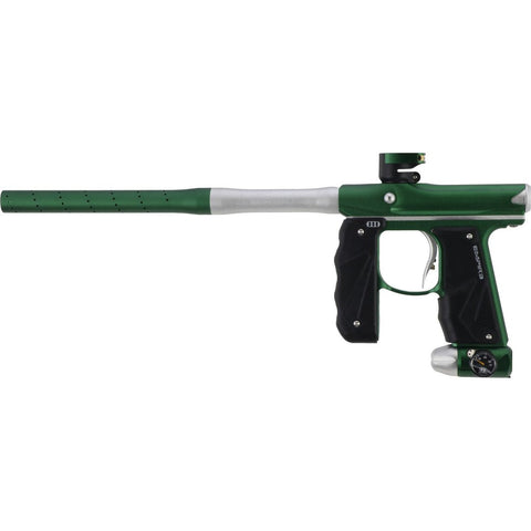 Empire Mini GS - Dust Green / Dust Silver- w/ 2-Piece Barrel - New Breed Paintball & Airsoft - Empire Mini GS - Dust Green / Dust Silver- w/ 2-Piece Barrel - Empire