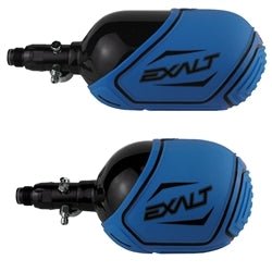 Exalt 45-50ci Small HPA Air Tank Cover - Blue - New Breed Paintball & Airsoft - Exalt 45-50ci Small HPA Air Tank Cover - Blue - Exalt