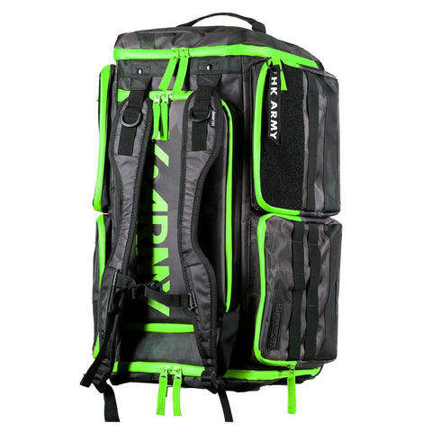 Expand 35L - Gear Bag Backpack - Shroud Black / Green - New Breed Paintball & Airsoft - Expand 35L - Gear Bag Backpack - Shroud Black / Green - HK Army