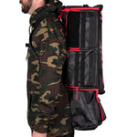 Expand 35L - Gear Bag Backpack - Shroud Black / Red - New Breed Paintball & Airsoft - Expand 35L - Gear Bag Backpack - Shroud Black / Red - HK Army
