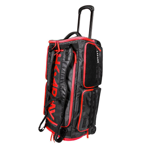 Expand 75L - Roller Gear Bag - Shroud Black / Red - New Breed Paintball & Airsoft - Expand 75L - Roller Gear Bag - Shroud Black / Red - HK Army