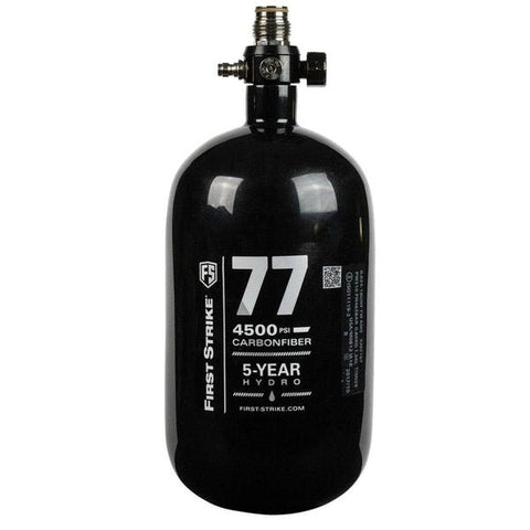 First Strike 77/4500psi Carbon Air Tank - New Breed Paintball & Airsoft - First Strike 77/4500psi Carbon Air Tank - First Strike