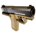 First Strike Compact FSC Pistol - Black / Tan - New Breed Paintball & Airsoft - First Strike Compact FSC Pistol - Black / Tan - First Strike